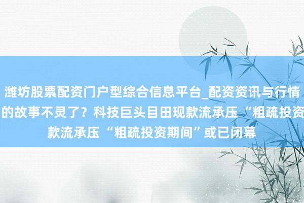 潍坊股票配资门户型综合信息平台_配资资讯与行情汇总 “AI烧钱”的故事不灵了？科技巨头目田现款流承压 “粗疏投资期间”或已闭幕